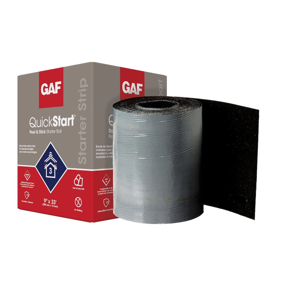 QuickStart 33 lin. ft. Peel and Stick Roofing Starter Shingle Roll