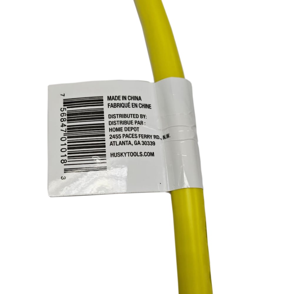 3 ft. 12 Gauge 15 Amps Indoor & Outdoor Heavy Duty Extension Cord, Yellow