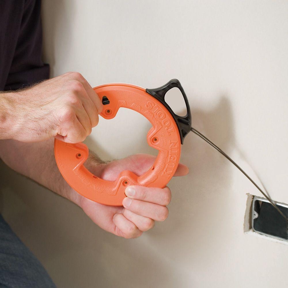 Ruban à poisson en acier de 1/4 de pouce de large, 25 pieds