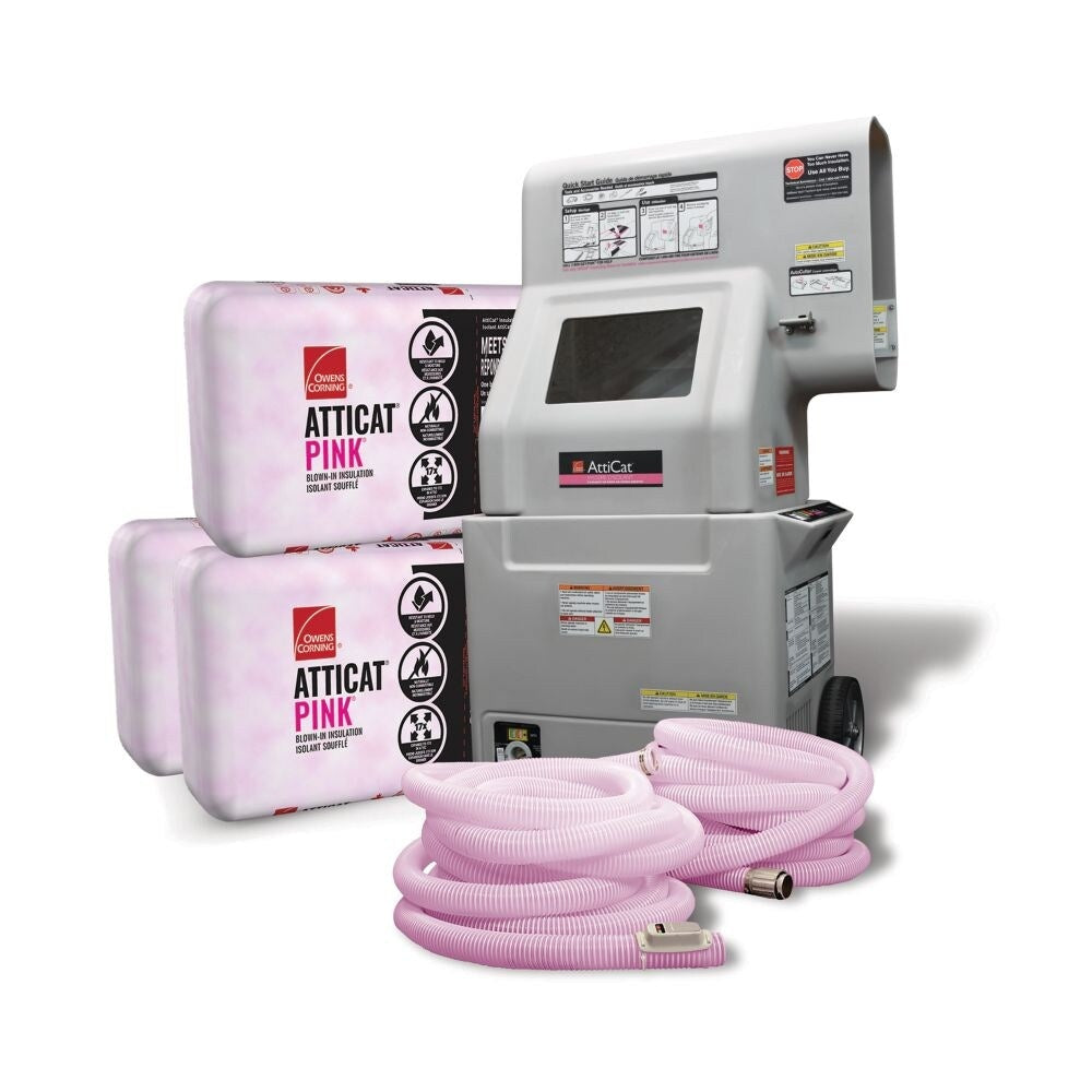 AttiCat Expanding PINK FIBERGLAS Blown-In Insulation (32.6 sq.ft.)