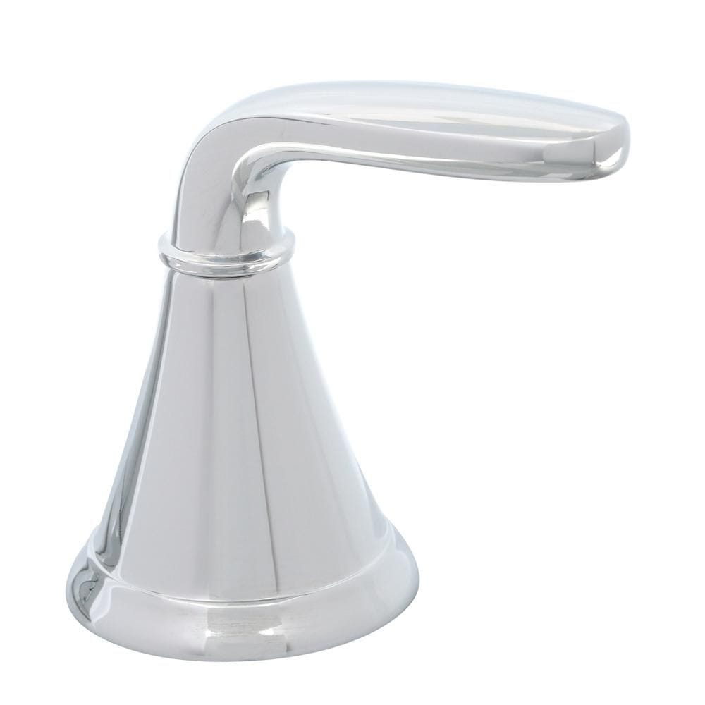 Robinet de lavabo de salle de bain à 2 poignées et à large bec de 8 pouces en chrome poli Pasadena