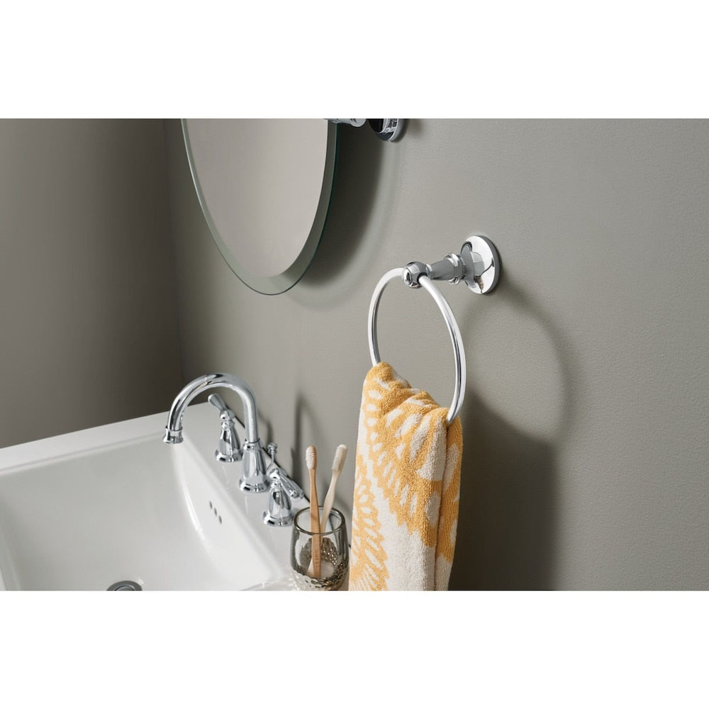 Robinet de lavabo de salle de bain à 2 poignées Banbury de 8 à 16 pouces en chrome (vidange et valve incluses)