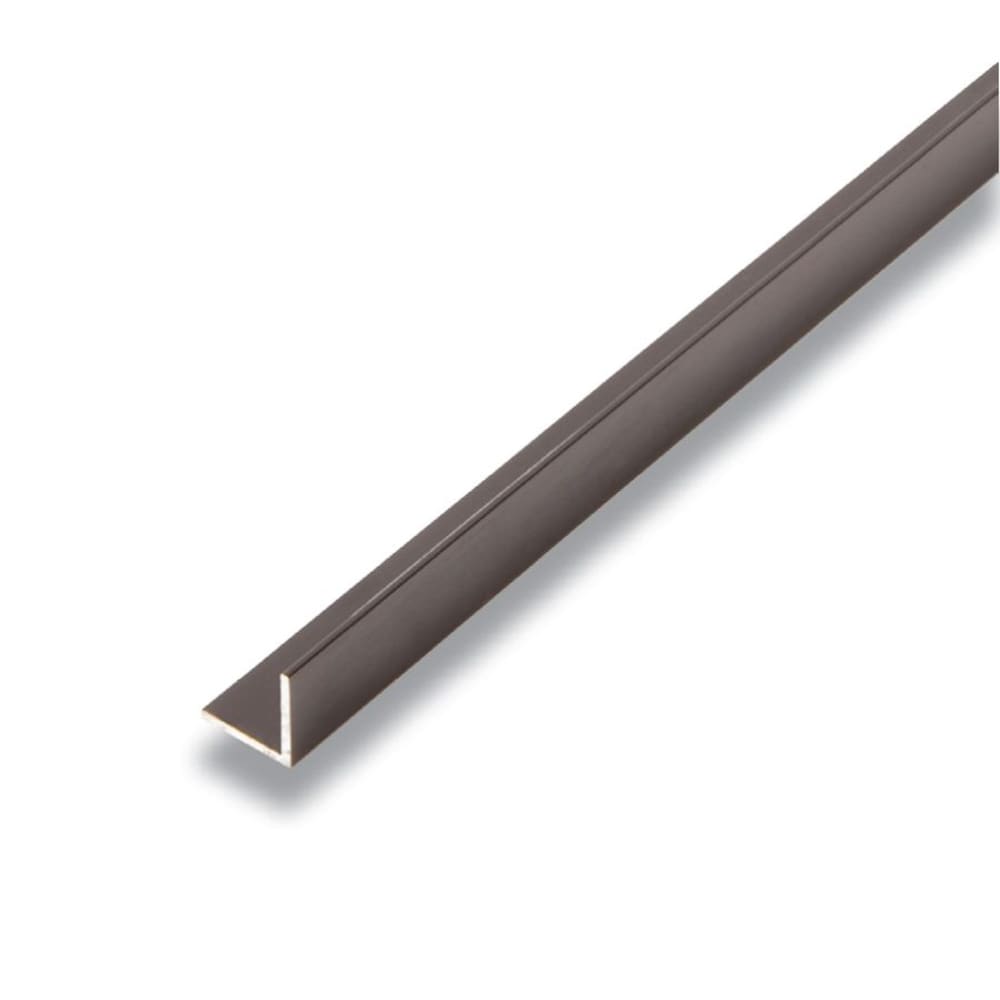 1/2-inch x 1/2-inch x 8 ft. Metal Angle in Black