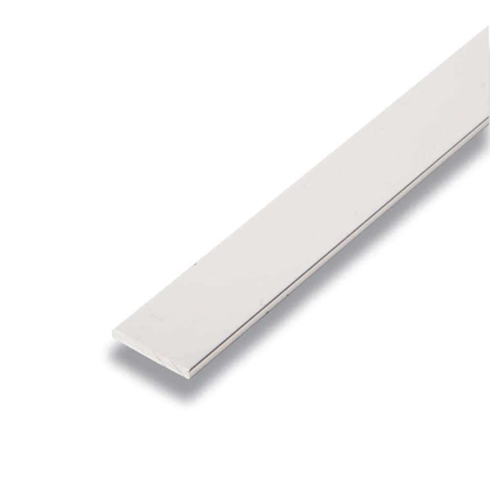 1/8-inch x 3/4-inch x 8 ft. Metal Flat Bar in Mira Lustre