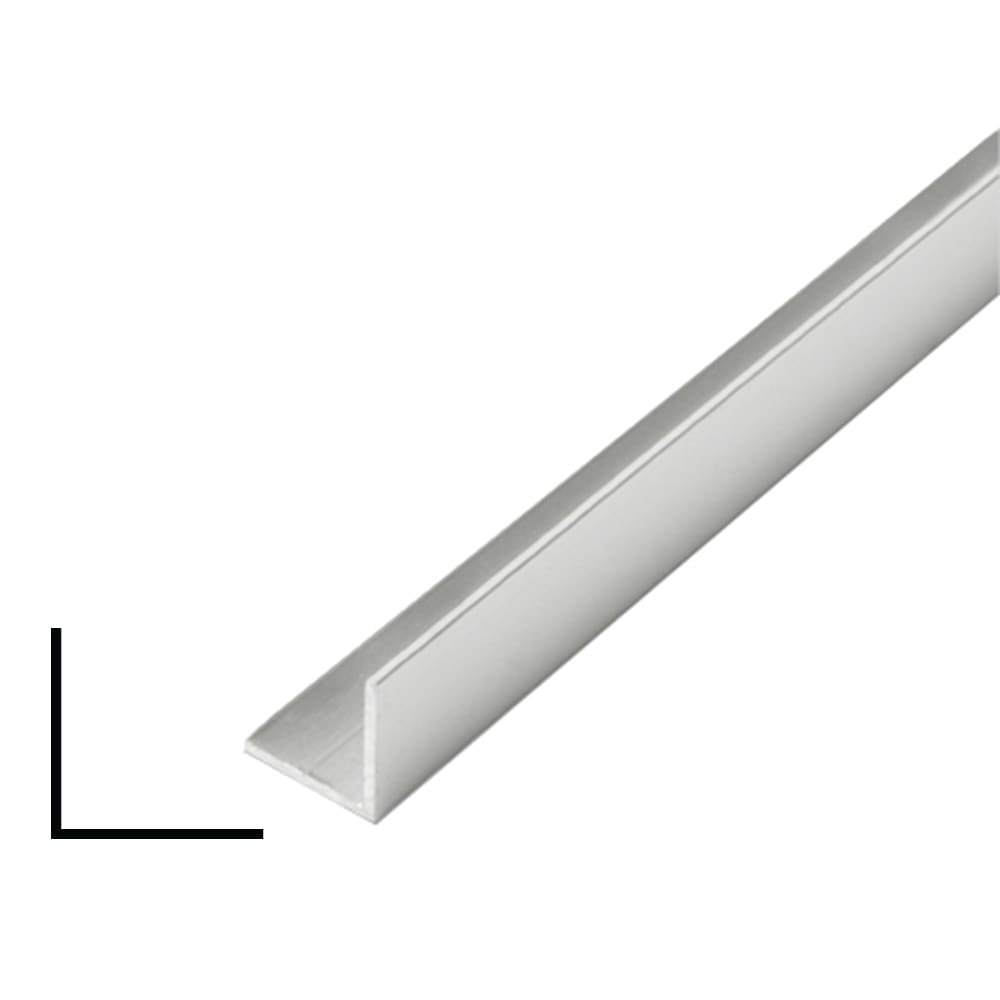 1-inch x 1-inch x 8 ft. Metal Angle in Mira Lustre