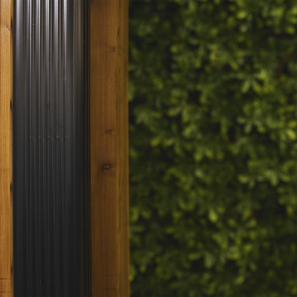 10 ft. x 5-inch Aluminum Gutter (Eavestrough) in Brown