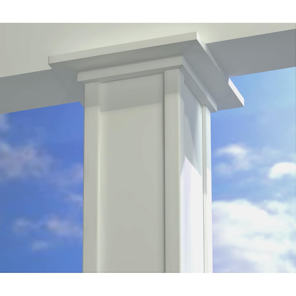 1 1/8-inch x 1 1/8-inch x 12 ft. Outside Corner in White