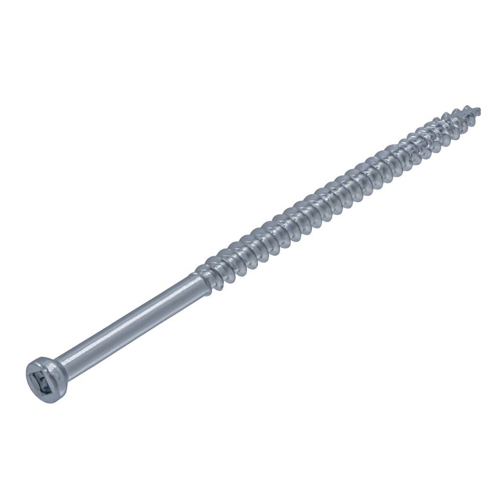 Entraînement carré n° 8 x 3-1/8 pouces, vis à tête Trim(TM) - 100 pièces