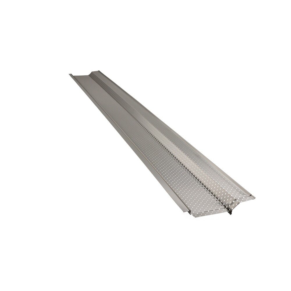 Protège-gouttières robuste en aluminium de 4 pi de long x 5 po de large (paquet de 5)