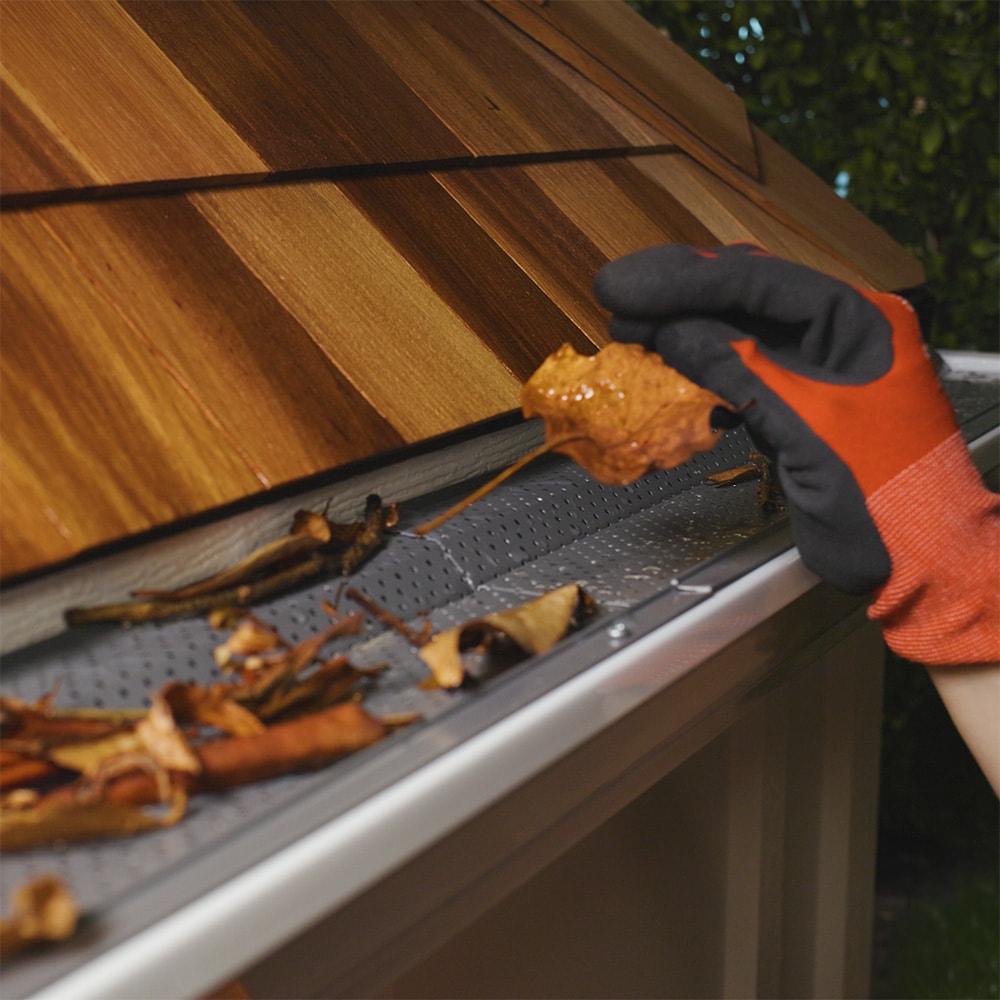 4 ft. L x 4-inch W Heavy-Duty Aluminum Gutter (Eavestrough) Guard (5-Pack)