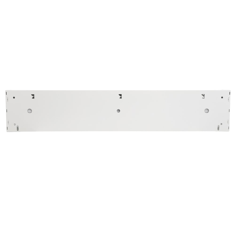 24-in Baseboard Diffuser Register, Steel, White