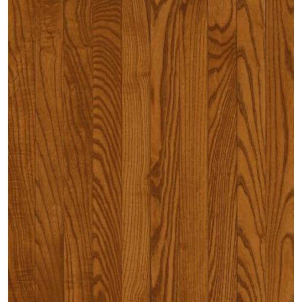 Plancher en bois massif 3-1/4 po x 3/4 po, chêne foncé cuivré (22 pi2/boîte)