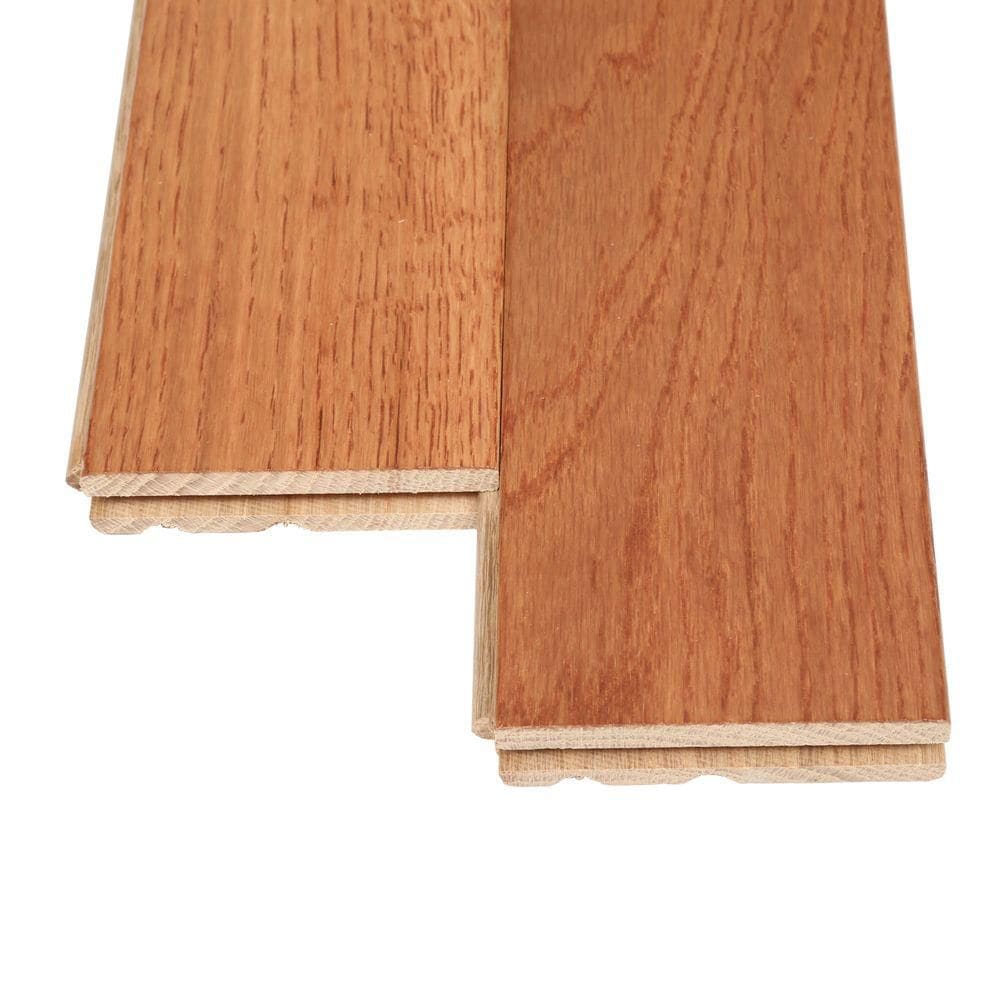 Plancher en bois massif 3-1/4 po x 3/4 po, chêne foncé cuivré (22 pi2/boîte)