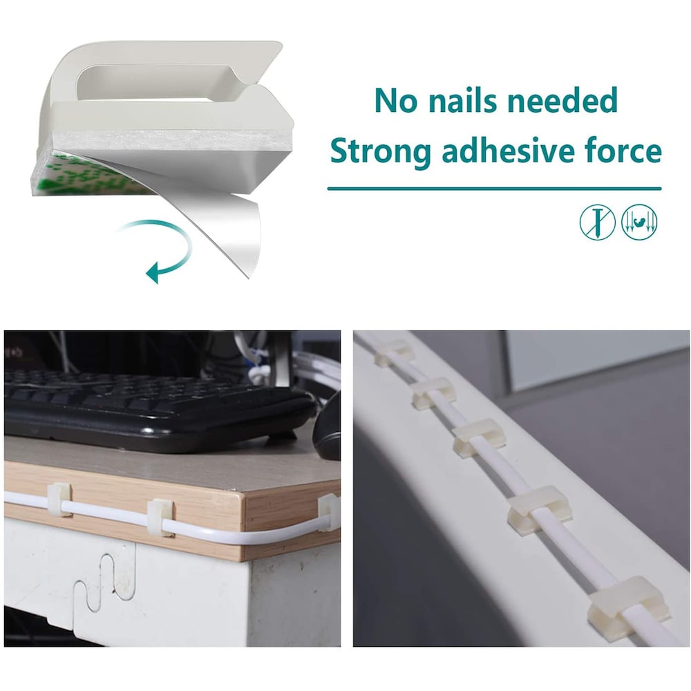 25 ft. White Telephone Line Cable Cord