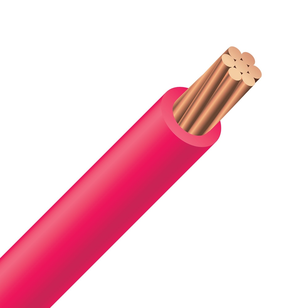 8/7 RW90 SimPull Electrical Wire - Red (Cut By The Metre)