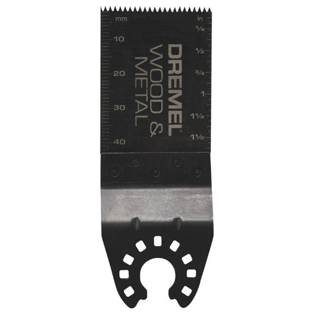 1 1/4-inch Wood and BiMetal Flush Cut Oscillating Blade for Doorjambs and Baseboard Installation