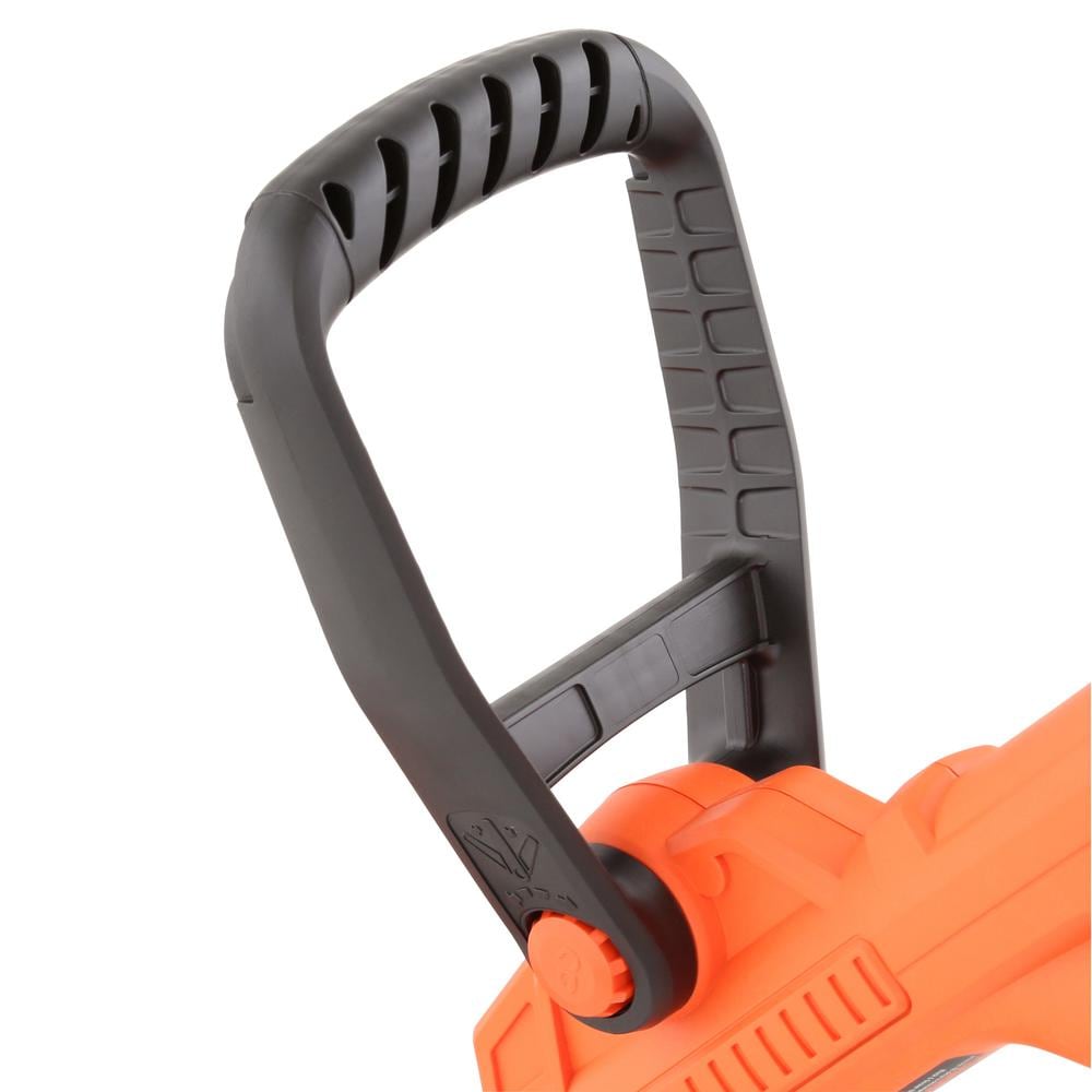 12-inch 6.5 Amp Corded Electric Straight Shaft Single Line 3-in-1 String Grass Trimmer/Lawn Edger/Push Mower