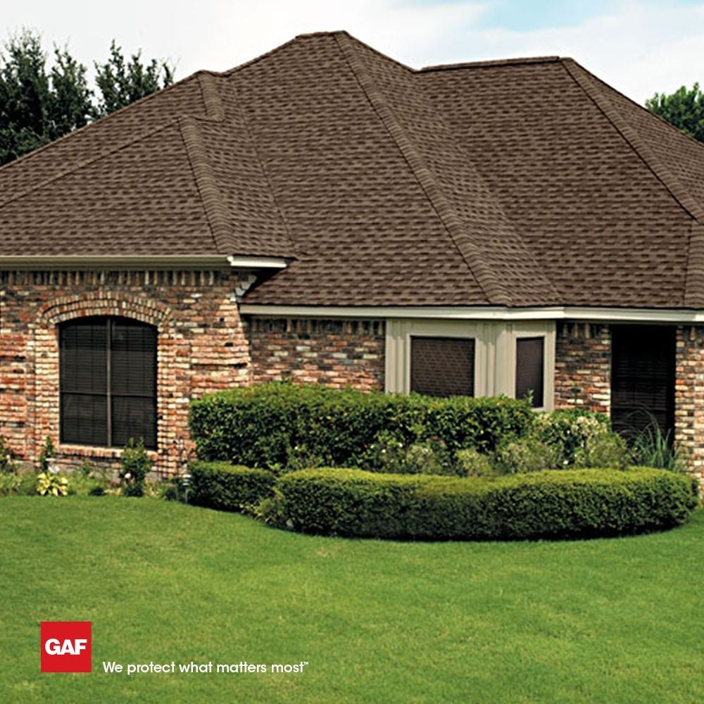 Bardeaux laminés haute définition Timberline HDZ Barkwood (33,3 pi2 par paquet) (21 pièces)