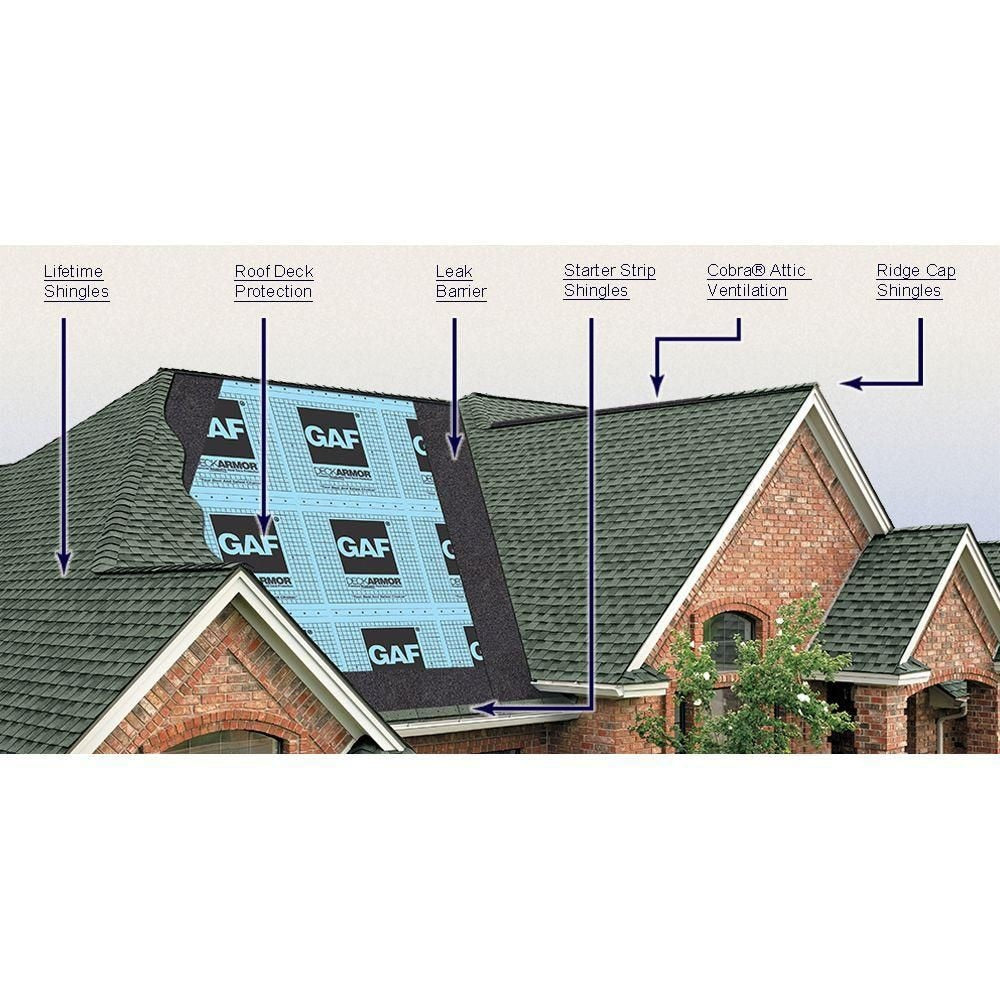 Marquis WeatherMax® Charcoal Laminated 3-Tab Roof Shingles (33.3 sq. ft. per Bundle)