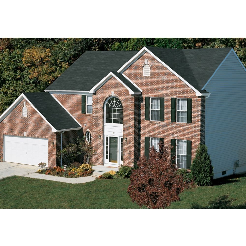 Marquis WeatherMax® Charcoal Laminated 3-Tab Roof Shingles (33.3 sq. ft. per Bundle)