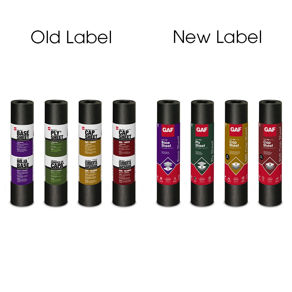 Rouleau de membrane de base no 75 triple épaisseur de 3 pi x 98 pi (300 pi²) pour toits à faible pente