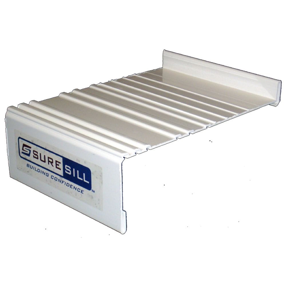 6 9/16-inch Sloped Sill Pan Extension Couplings in White (10-Pack)