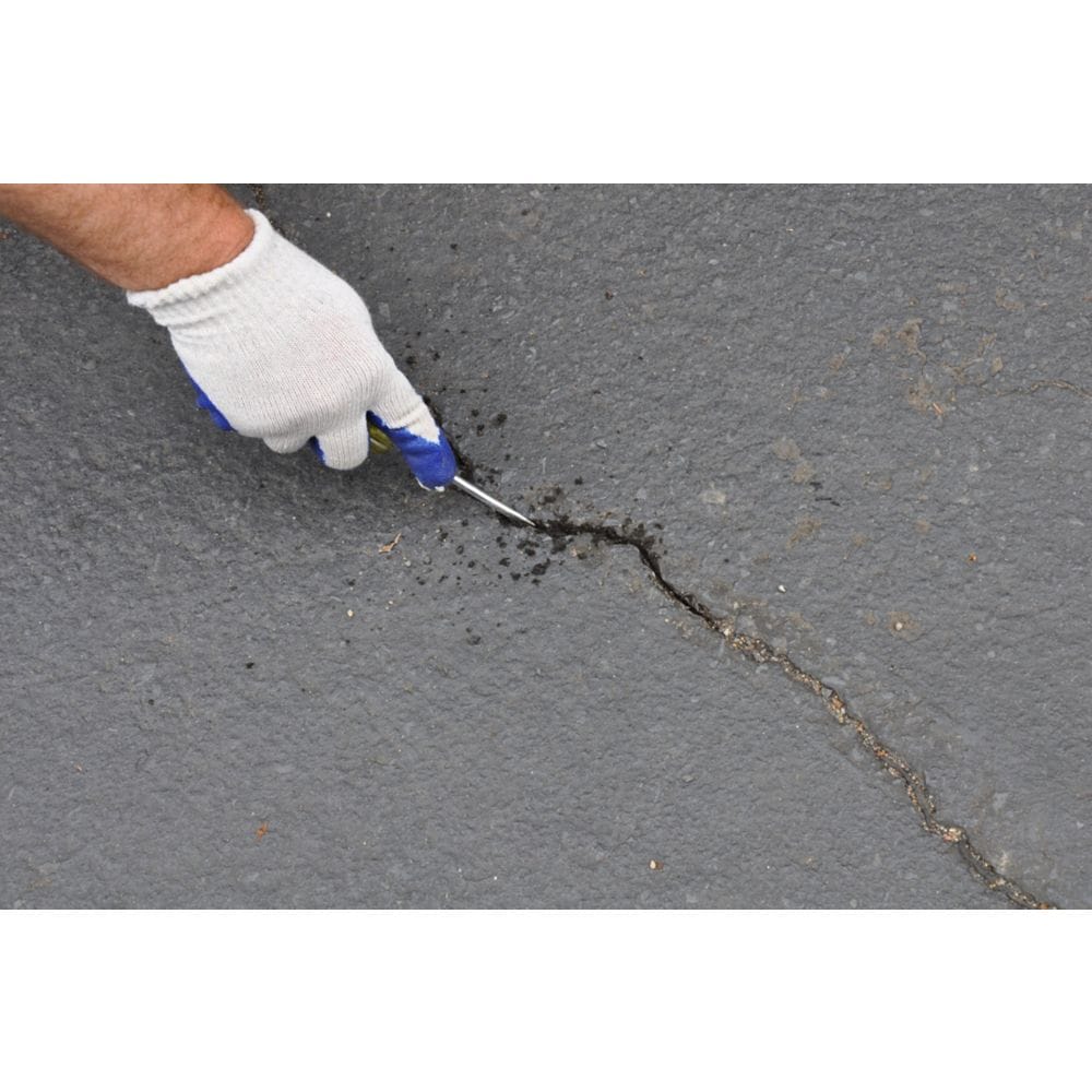 Remplissage permanent de joints et de fissures, noir moyen, 30 pieds