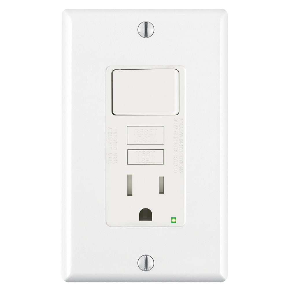 Decora 15A Switch and GFCI Receptacle