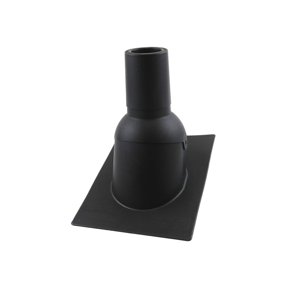 3 inch Black new roof/re-roof vent pipe flashing