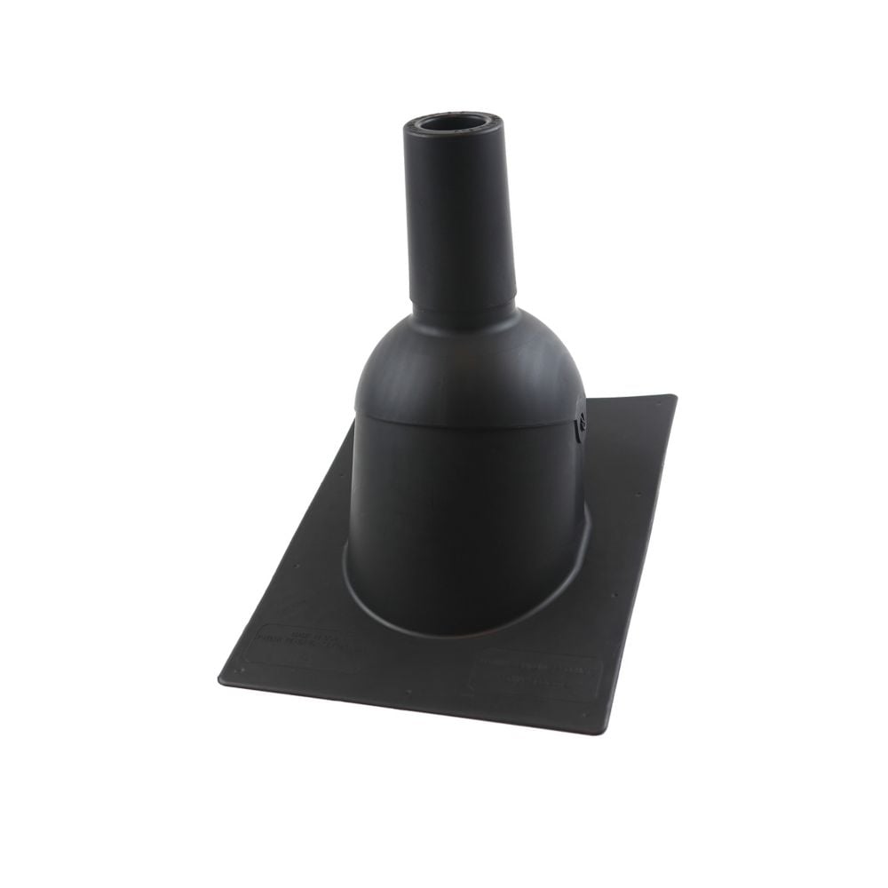 2 inch Black new roof/re-roof vent pipe flashing