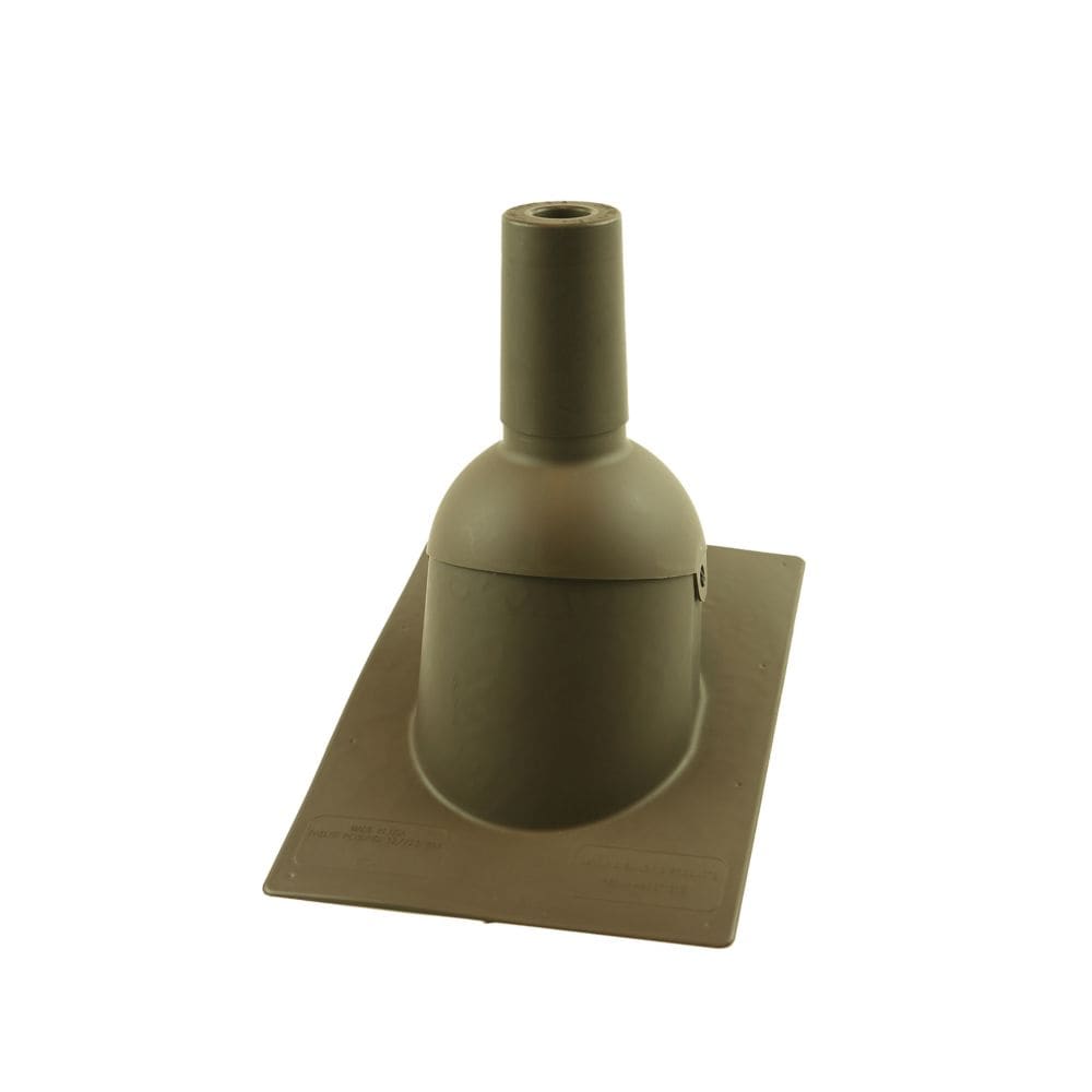 1.5 inch Brown new roof/re-roof vent pipe flashing