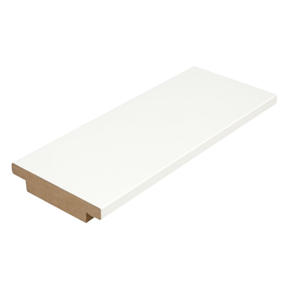 3-inch x 24-inch White Secondary Crossbar