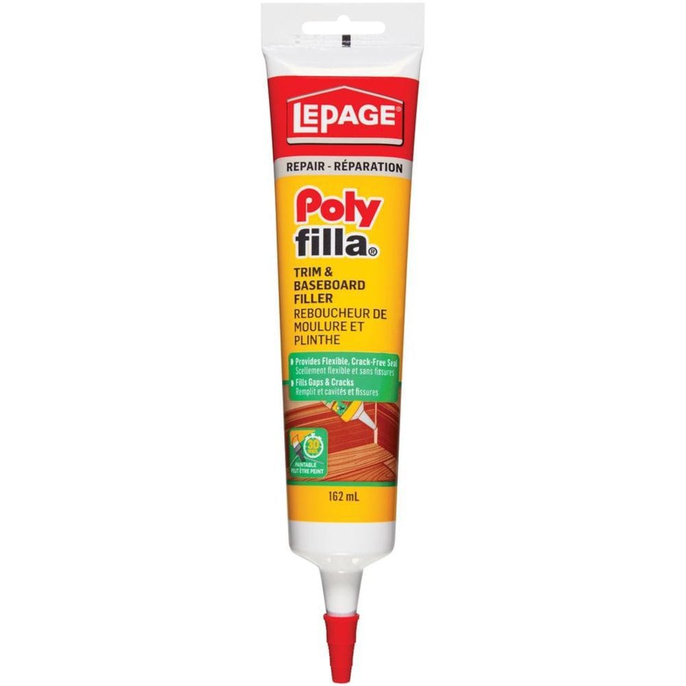 Remplissage pour garnitures et plinthes Polyfilla, 162 ml