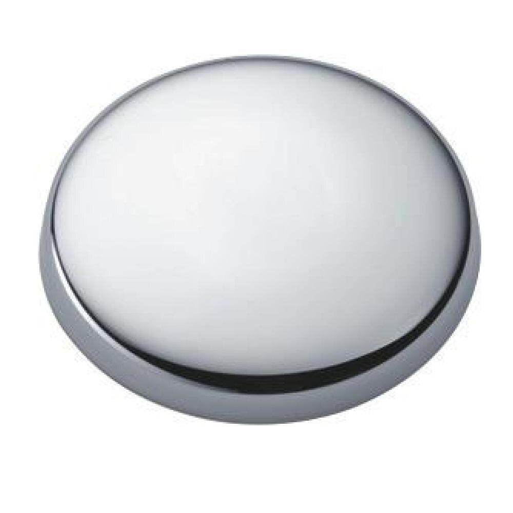 Robinet de salle de bain classique à deux poignées et à arc moyen de 4 pouces en chrome