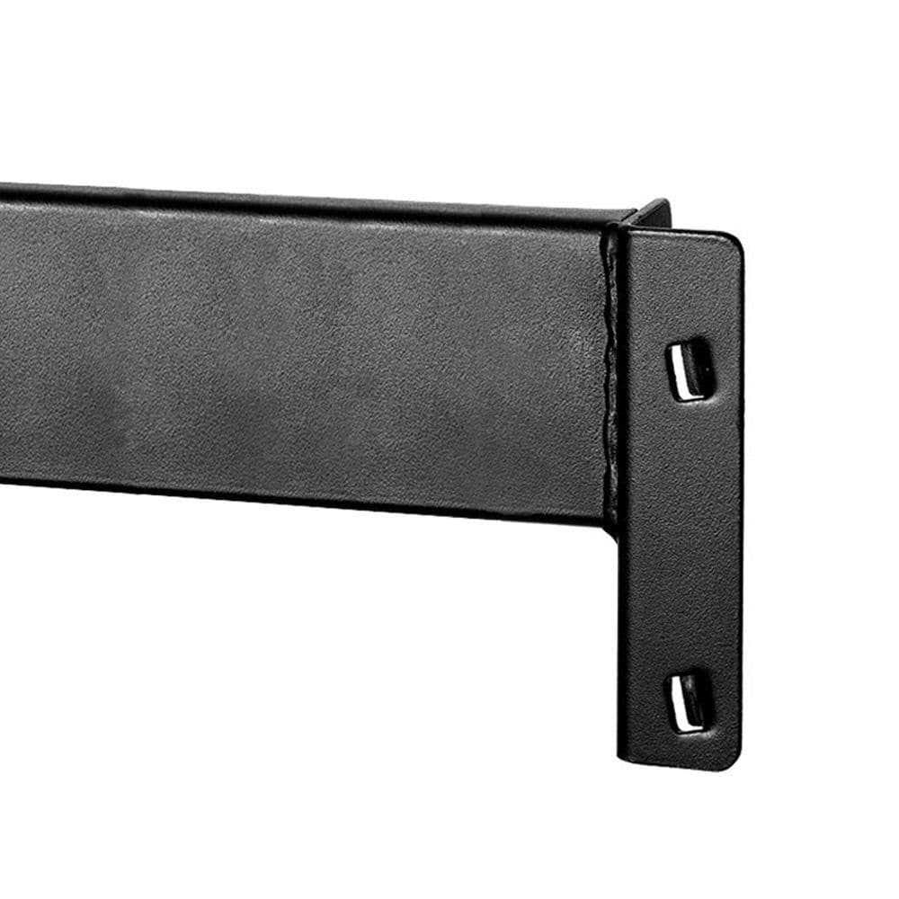 2.75 in H x 72 in. W x 1.625 in. D Steel Beam for Welded Rack Shelf in Gray