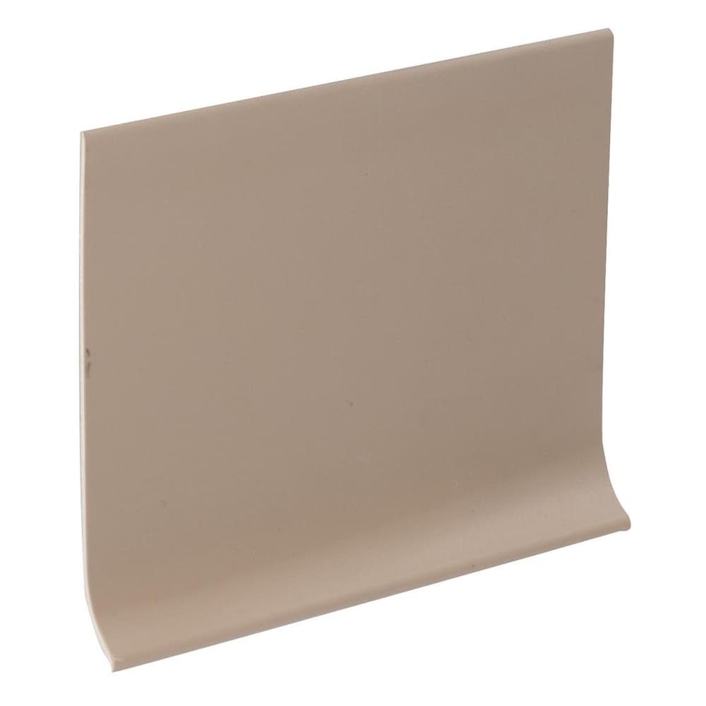 4 inch Vinyl Wall Base - 120Ft Rolls - Putty