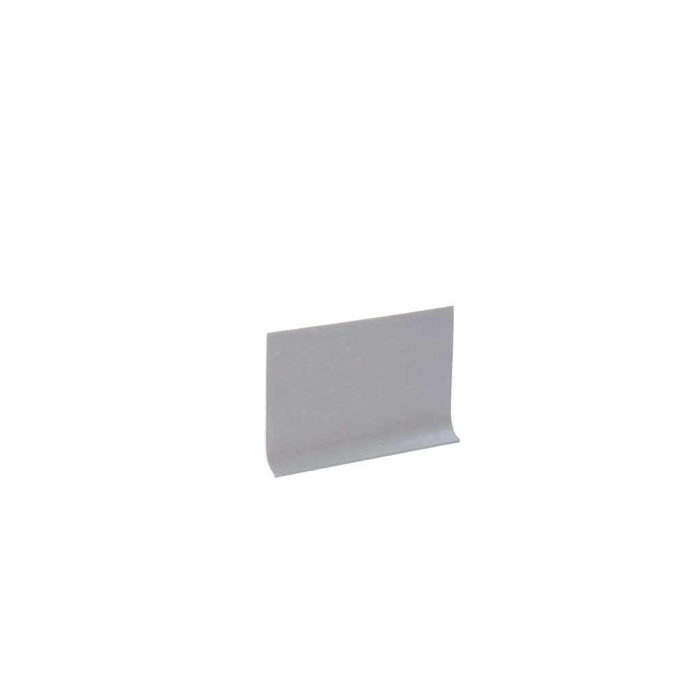 4 inch Vinyl Wall Base - 120Ft Rolls - Silver Grey