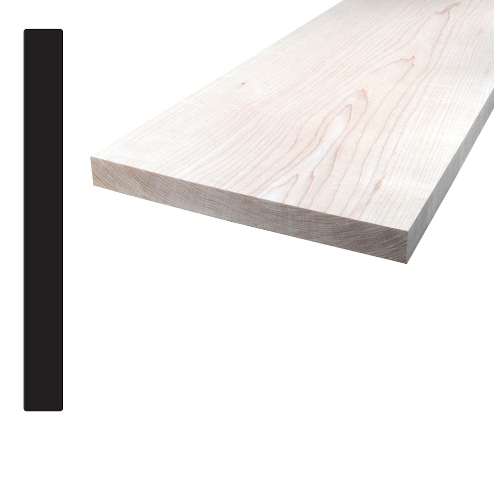 1-inch x 8-inch x 8 Feet Maple Hardwood Hobby Board S4S