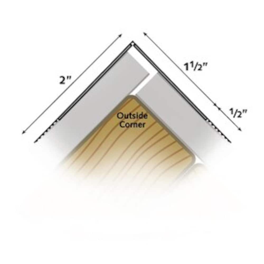 4 in. x 100 ft. Wide-Flex Flexible Paper Corner Bead