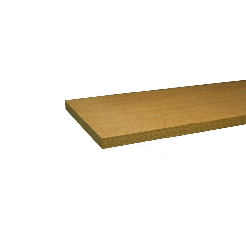 1/2-inch x 6-inch x 4 Feet Oak Hardwood Hobby Board S4S