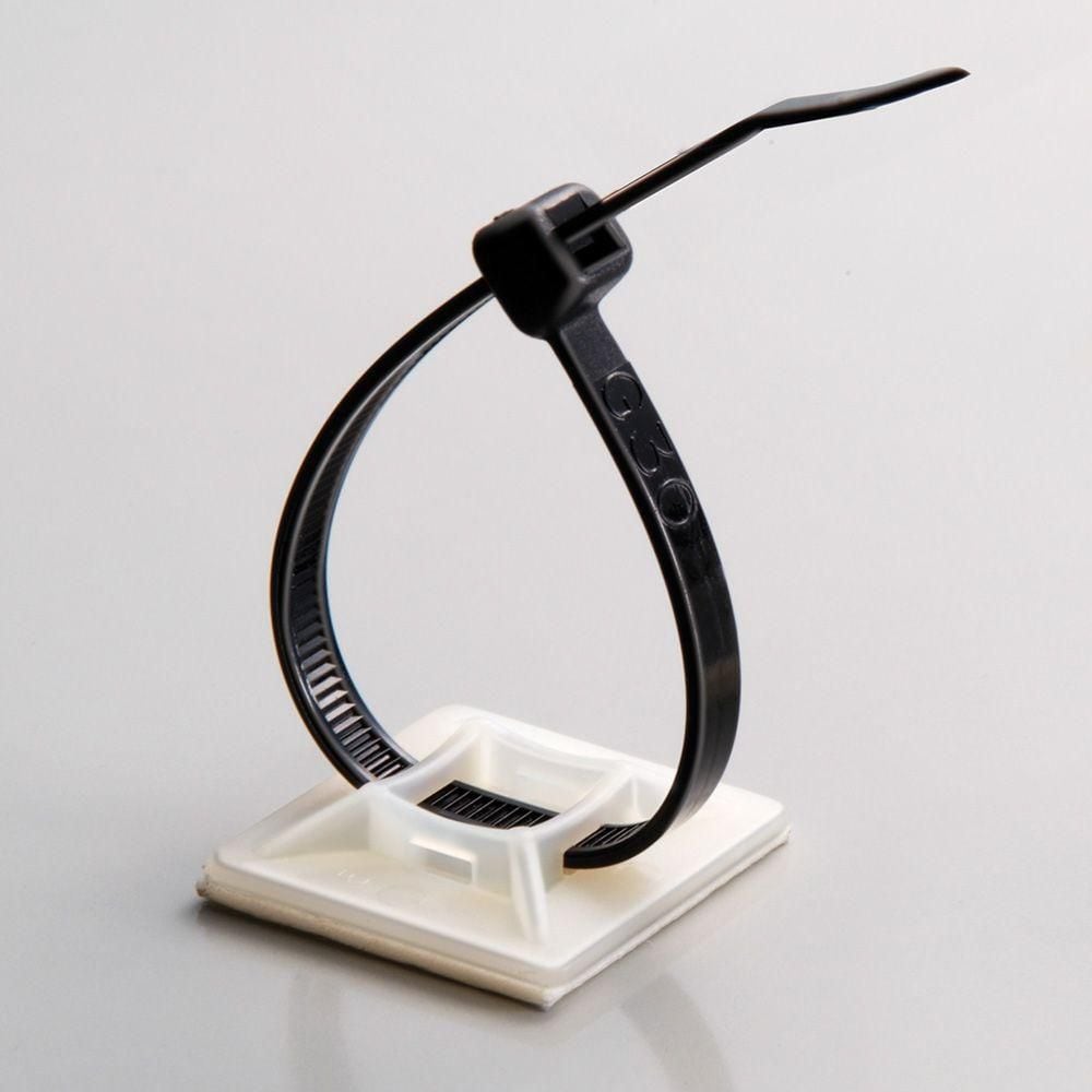 1-inch Mounting Base Indoor Use Extra Holding Power, Natural (100-Pack)