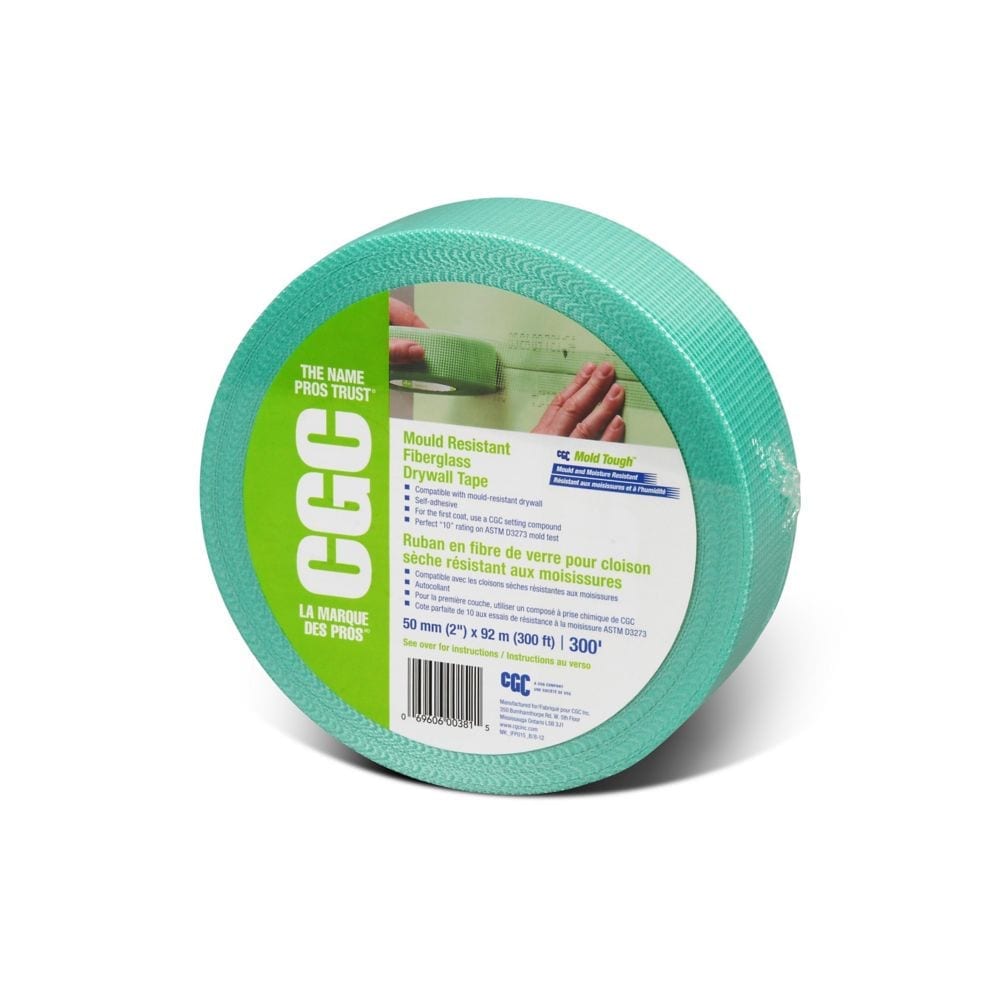 Mould Resistant Fiberglass Drywall Tape, 2 in. x 300 ft. Roll