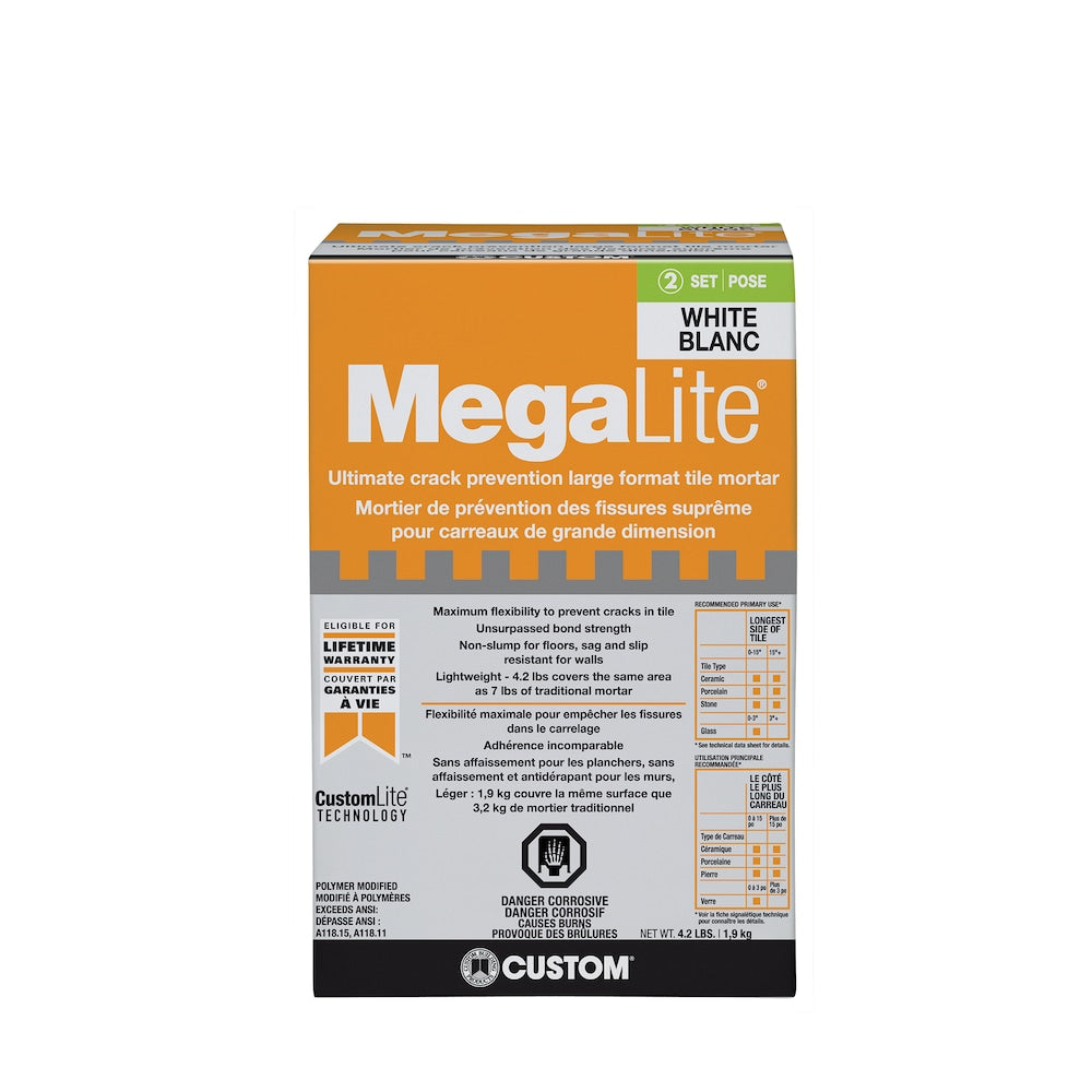 MegaLite Crack Prevention Mortar 4.2 Lb.