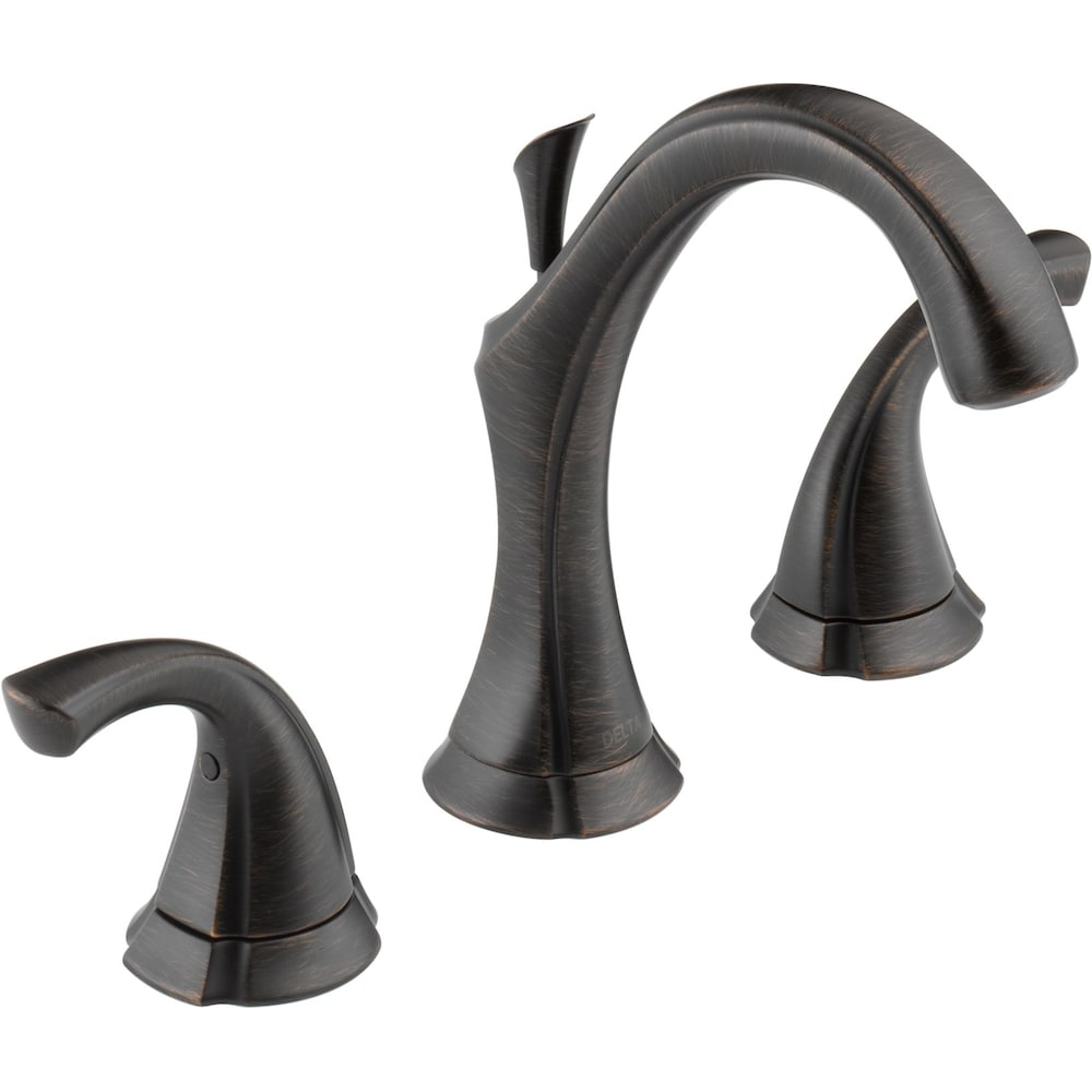 Addison Widespread (8-inch) 2-Handle High Arc Bathroom Faucet in Bronze with Lever Handles