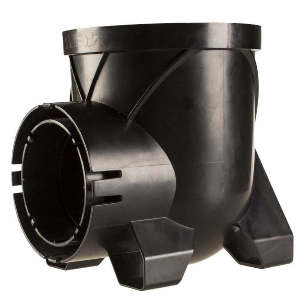 6 in. Round Drainage Catch Basin with Single Outlet