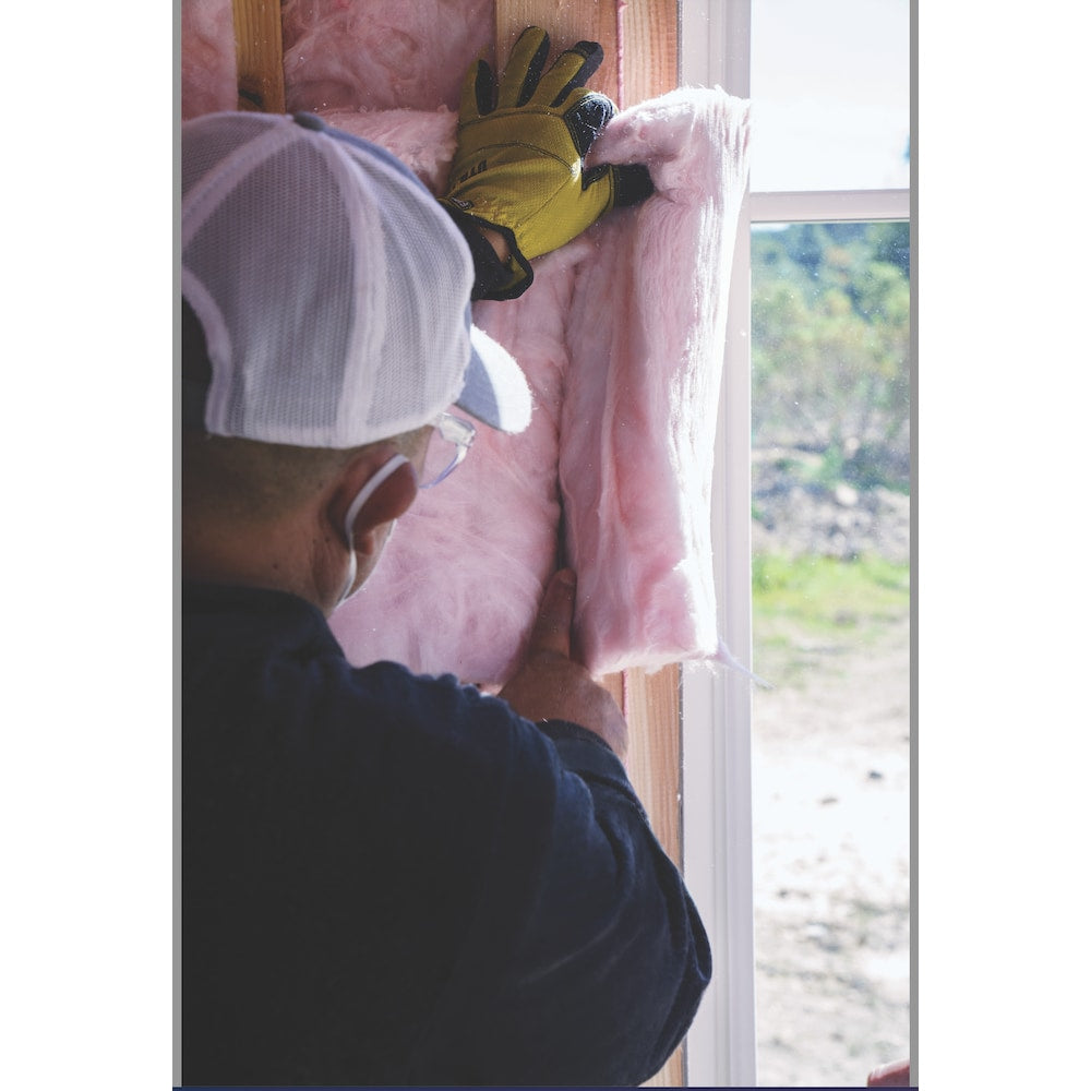 R-12 PINK-PAK PLUS PINK FIBERGLAS Insulation 15-inch. x 32 Feet. x 3.5-inch (40 sq.ft.)