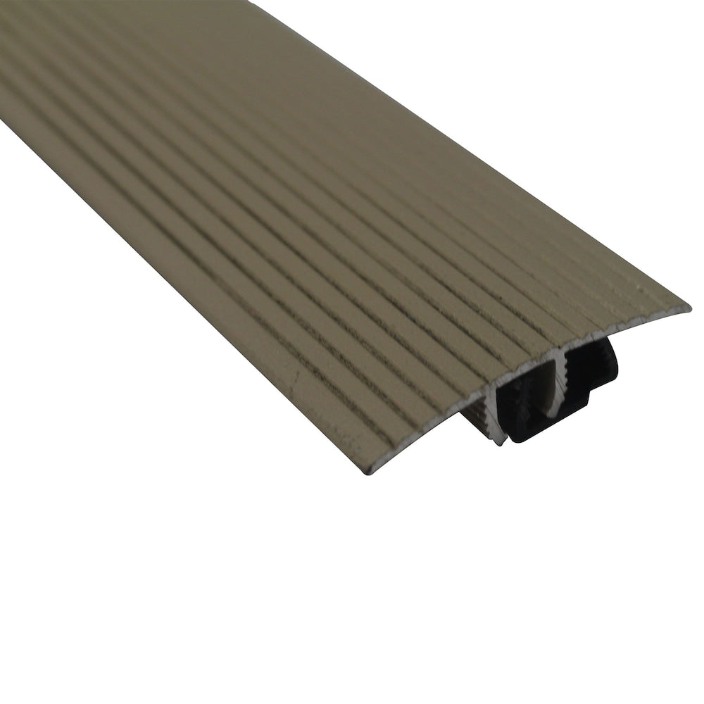 Cinch Snaptrack T-Moulding - 1-1/2 inch X 36 inch - Beige