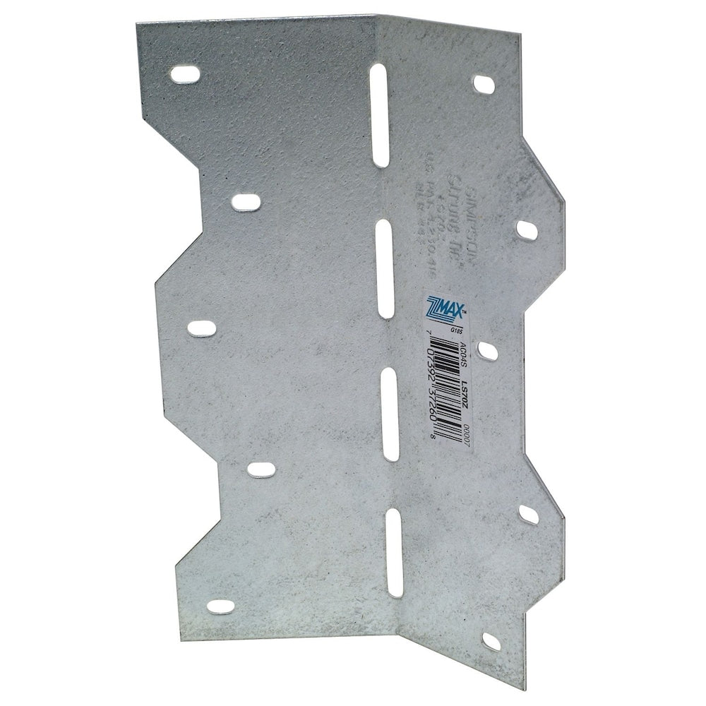 LS 6-3/8 inch 18-Gauge ZMAX Galvanized Adjustable L Angle