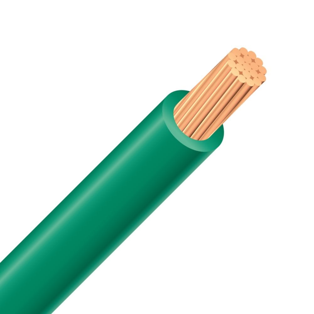 14 AWG RW90 SimPull Electrical Wire - Green (Cut By The Metre)