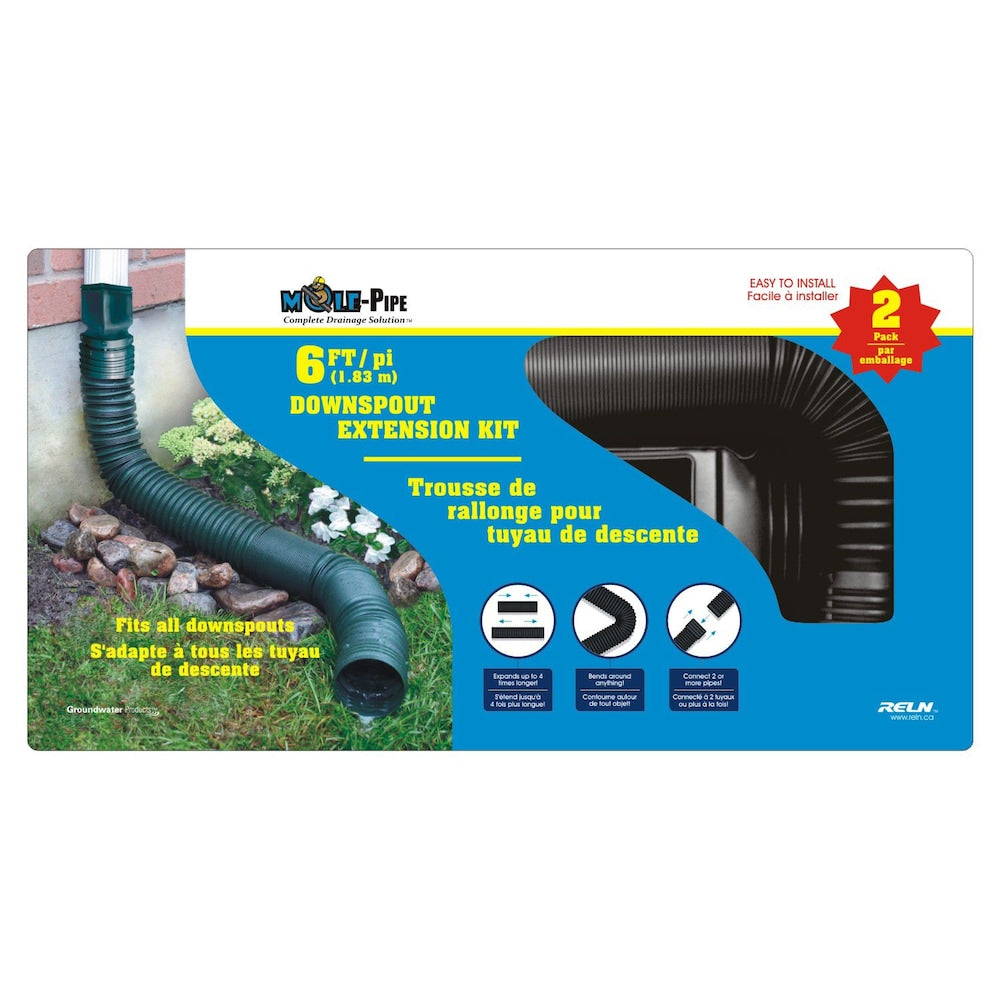 6 Feet Downspout Value (2-Pack)